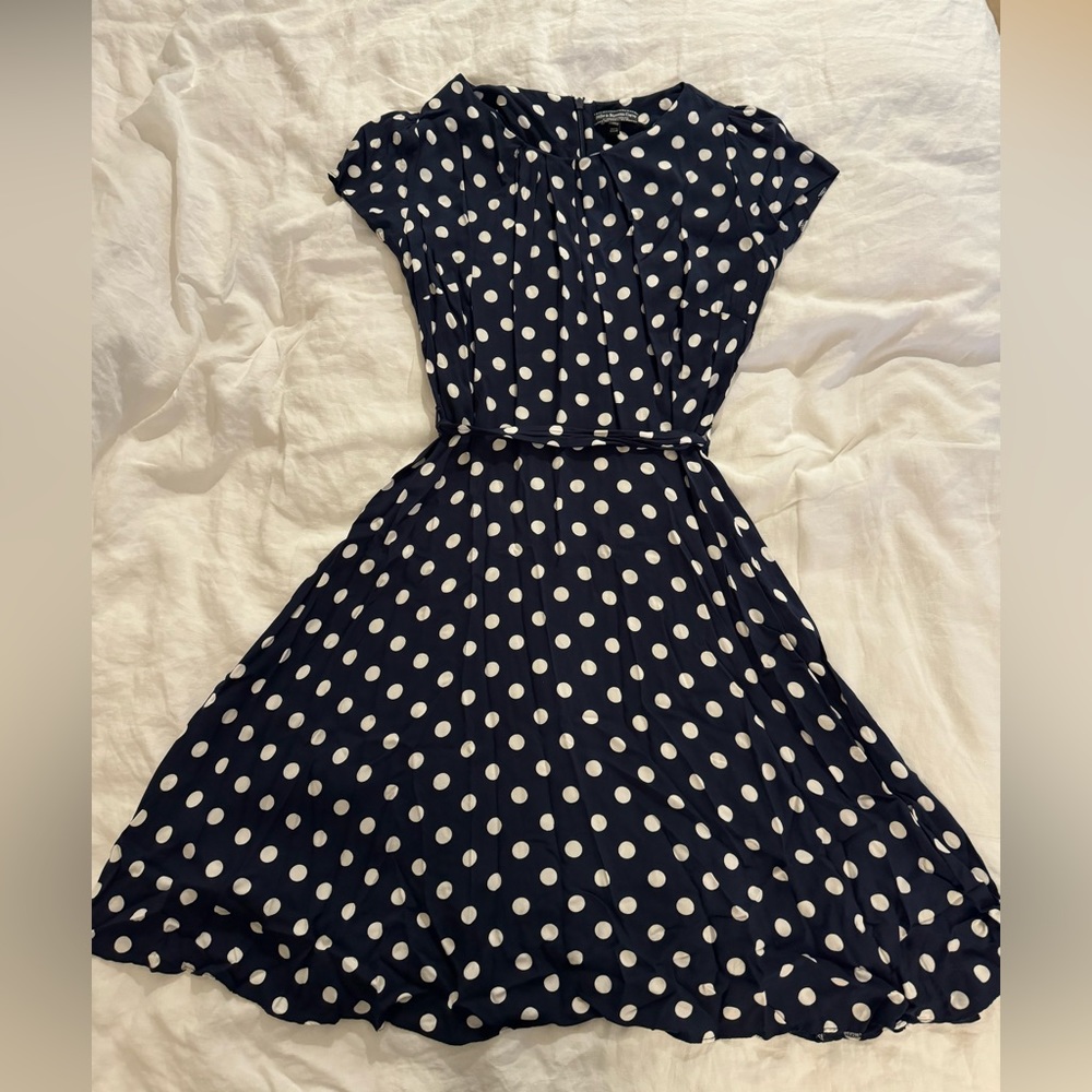 Polka Dot Cocktail Dress